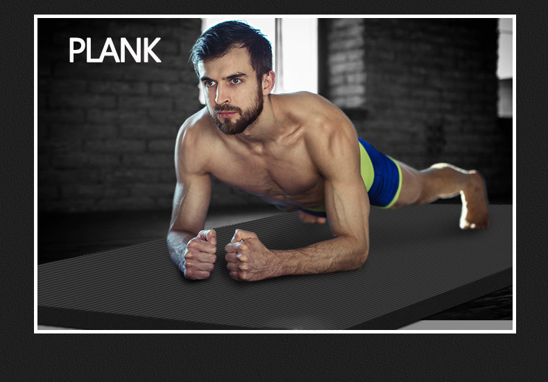 20MM Thick Home Fitness Exercise NBR Non Slip Yoga Mat For Pilates Gymnastics