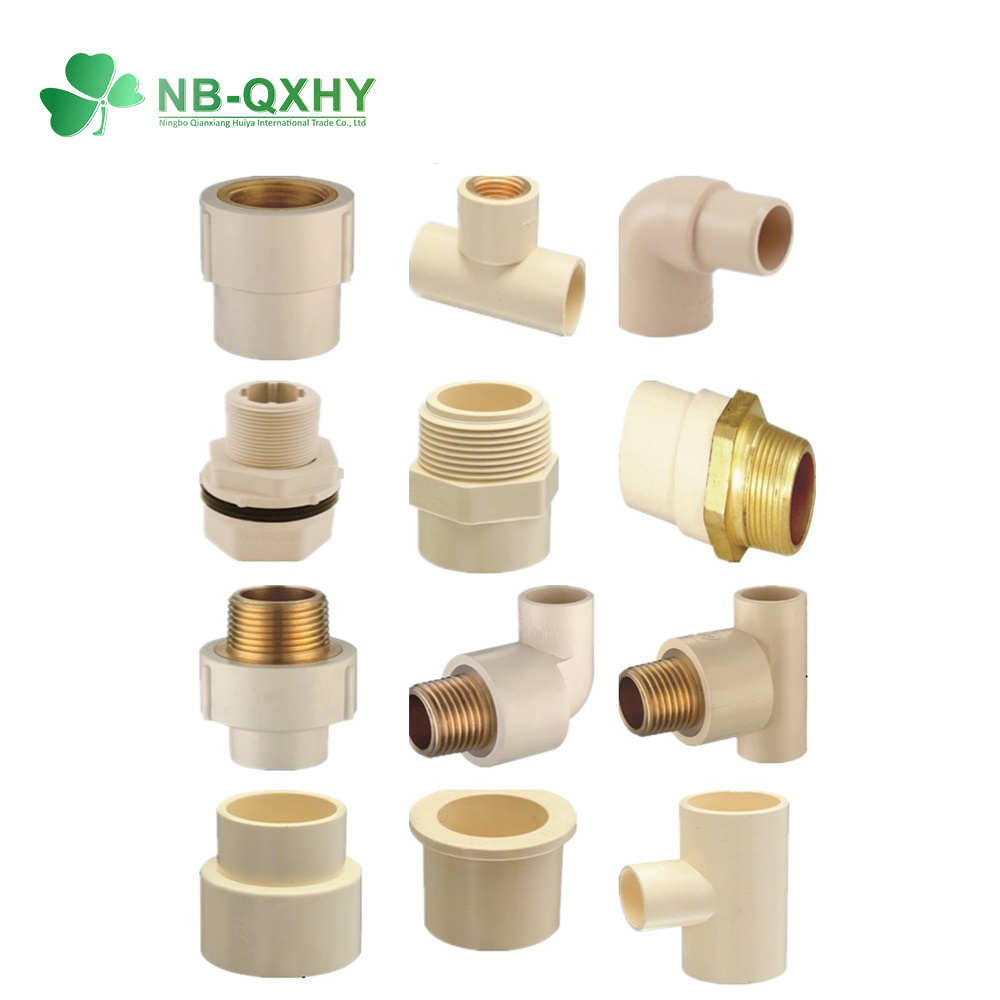 Water Supply Schedule40 ASTM D2846 CPVC Pipe Fitting Equal Tee