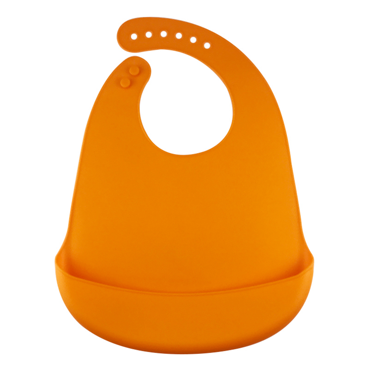 New Product Baby Wholesale Easily Wipes Clean Waterproof Silicone babies Bib
