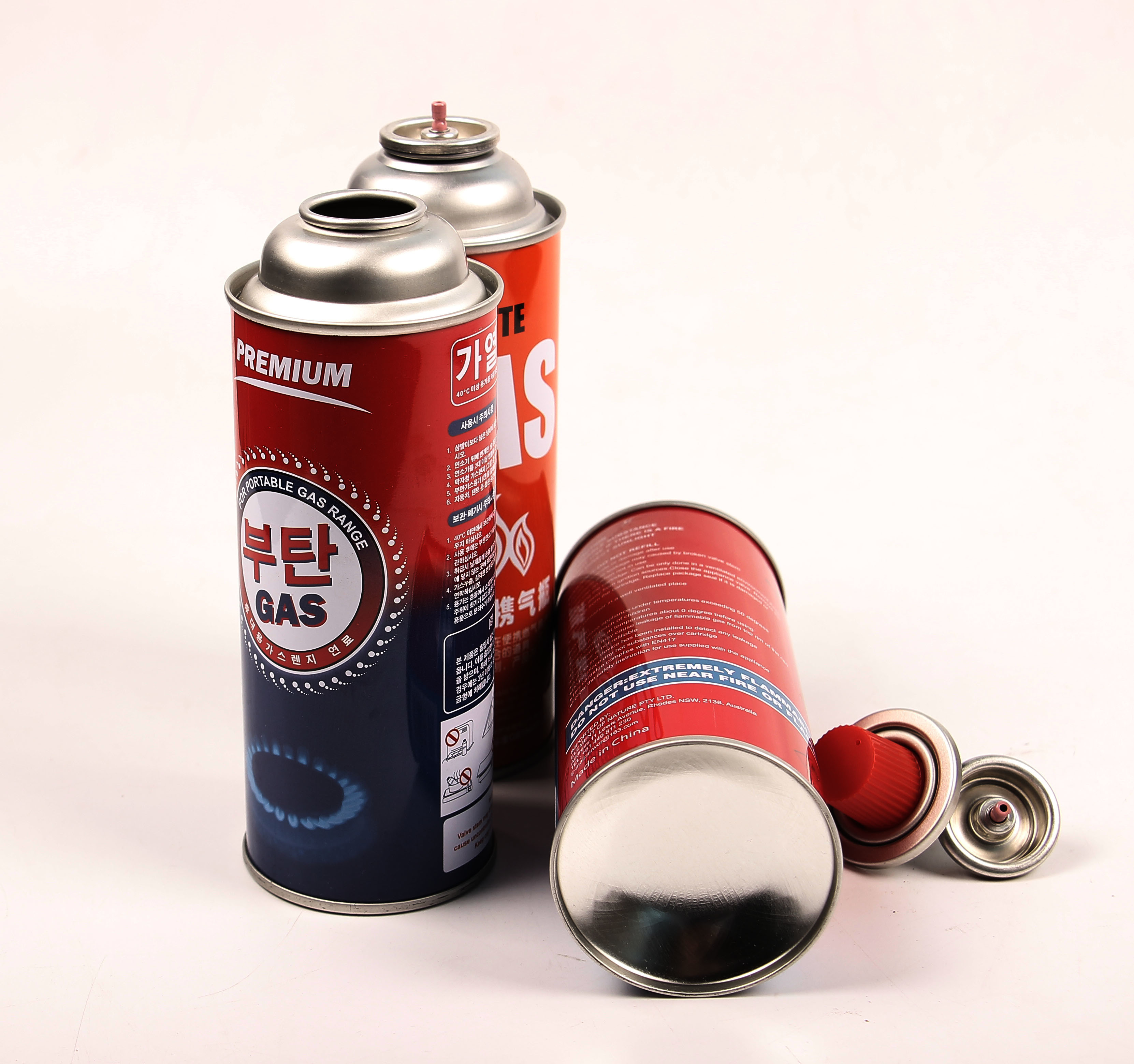 ODM OEM Butane Gas Canister For Camping Stove Explosion Proof