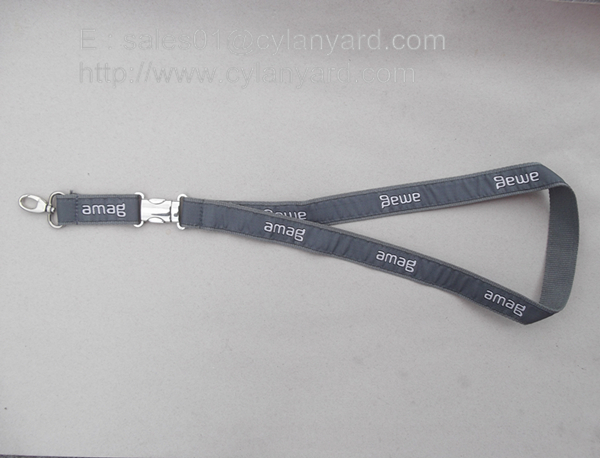 Jacquard logo Label Overlay Lanyards