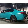 Buy cheap Lake Blue Gloss Car Vinyl Wrap Film Heat Resistant SGS For Trailers from wholesalers