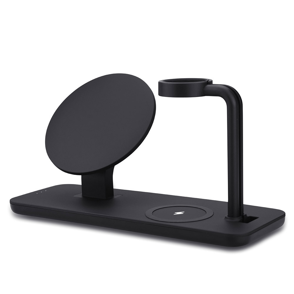 Qi 3 In 1 Magnetic Wireless Charger Pad 15W 9V 1.67A For IPhone 13 Pro Max