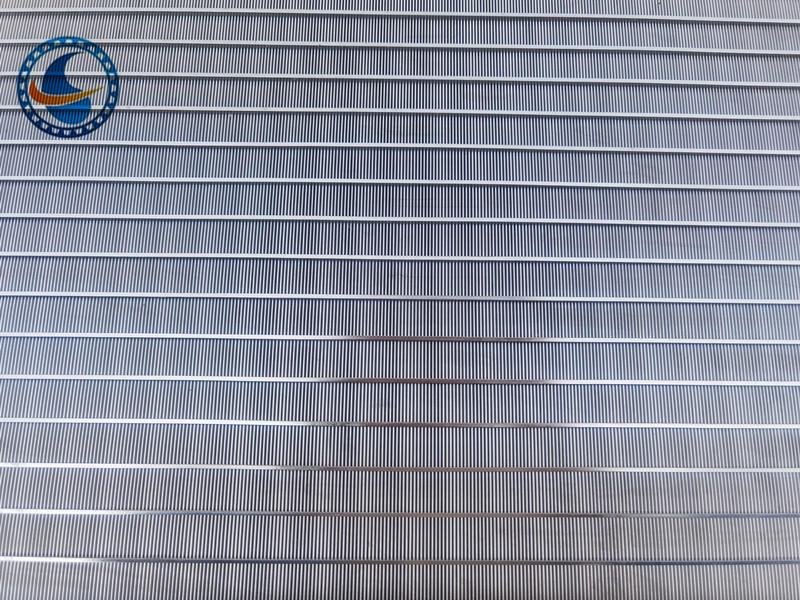 Duplex Steel 2205 Wedge Wire Screen Panels Huge Clogging Resistance Welded