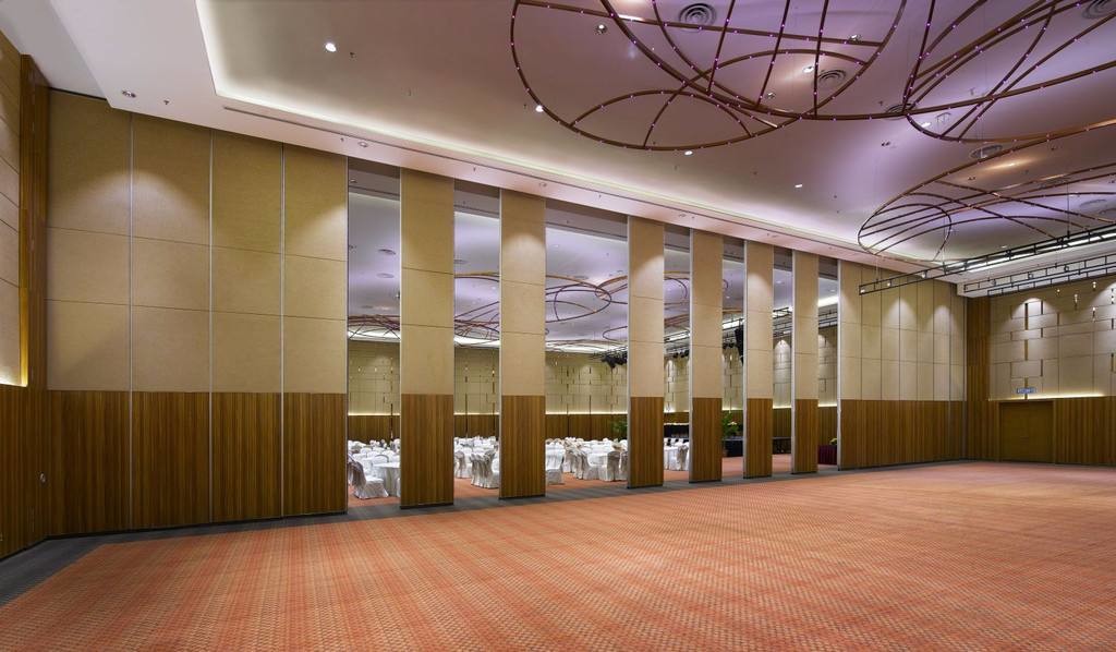 Operable Partition Wall Hotel Soundproof Sliding Room Dividers For Banquet Hall