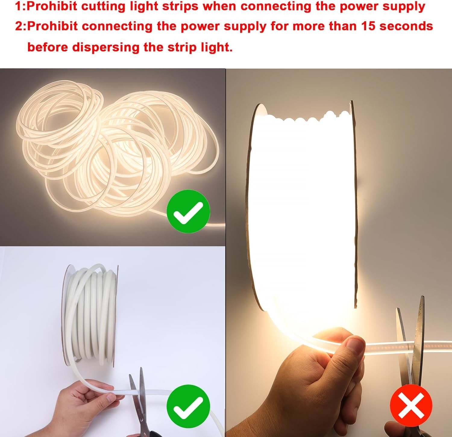 4.3mm Addressable LED Light Strip Series For Colorful Home Lighting