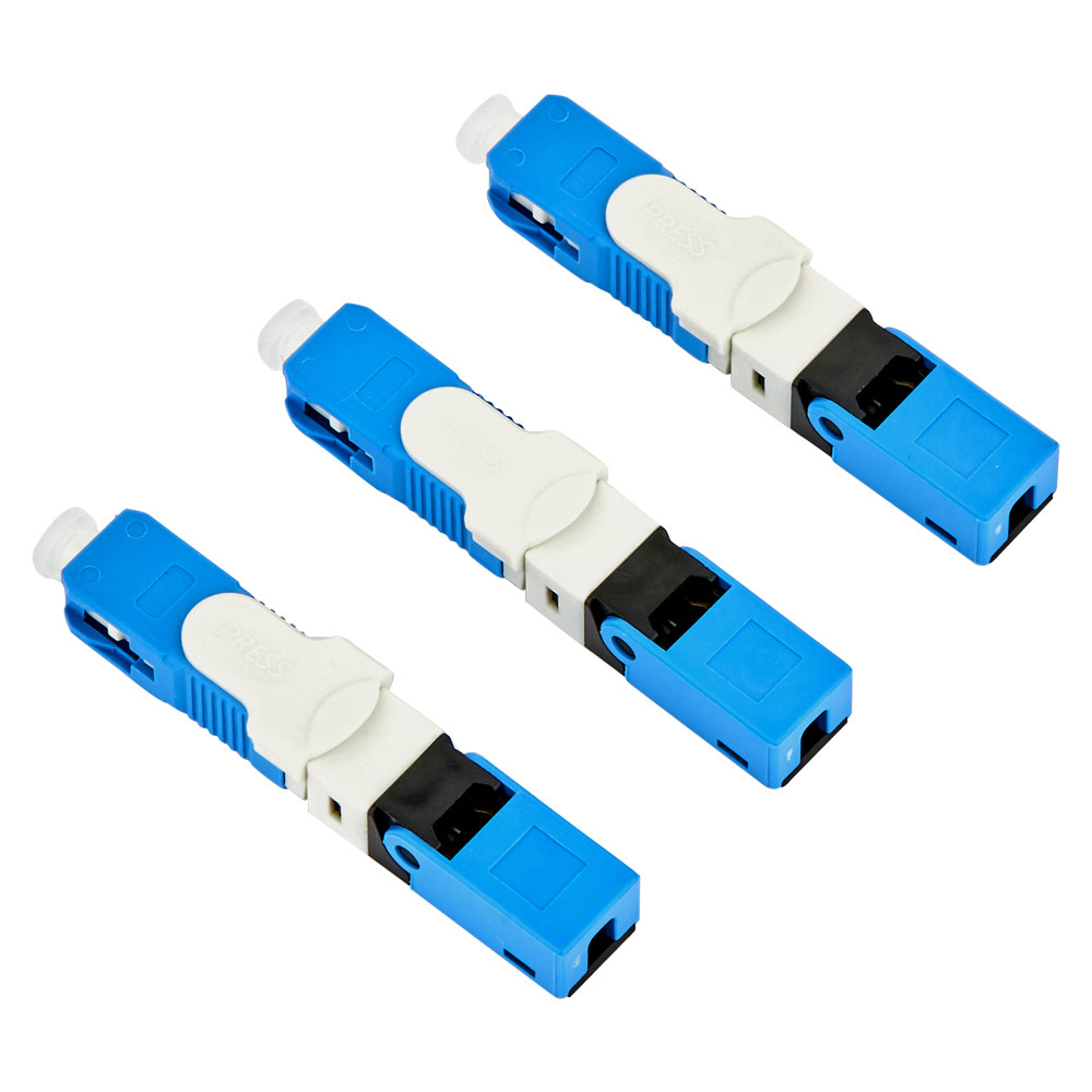 SC UPC Fiber Optic Fast Connector, Quick Assembly Fast Connect