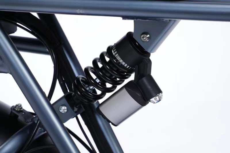Dual 48V 15Ah Battery Electric Fat Tire Bike / Full Suspension Fat Tire Ebike For Adults