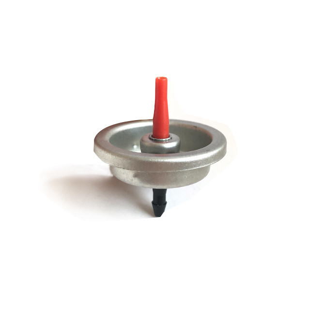 Gas Lighter Refill Valve Normal Temperature with Down Dimples