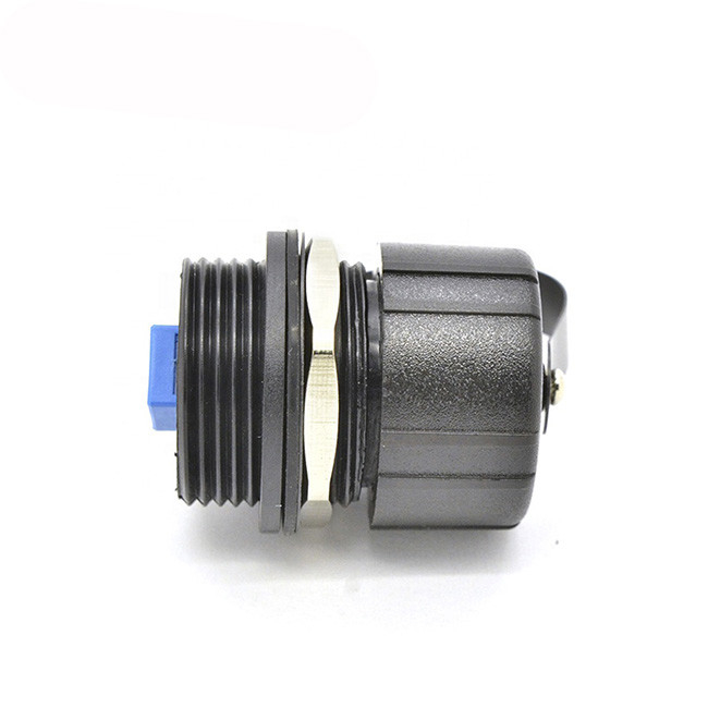 SC LC MPO IP67 ODVA Connector Bulkhead Inline Adapter