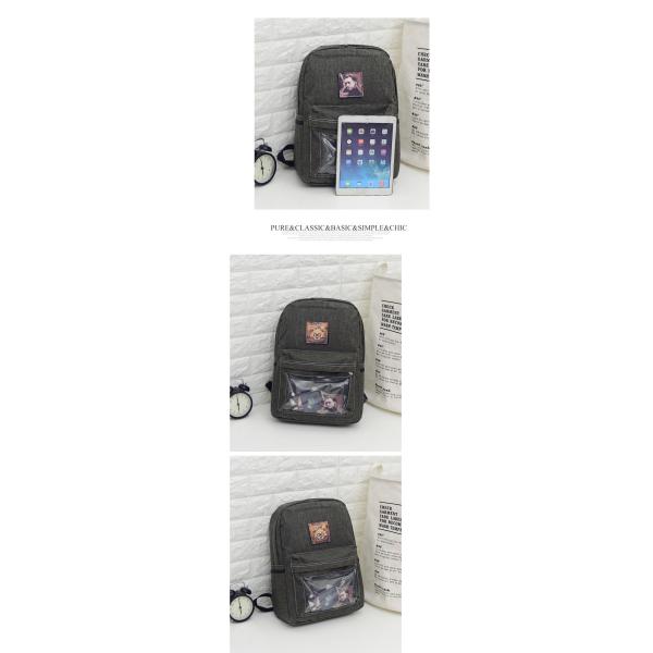 A variety of color Canvas Backpack Students Backpack