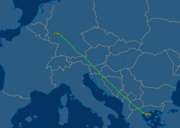 Professional Air Freight From China To Europe Thessaloniki Greece 1-3 Days