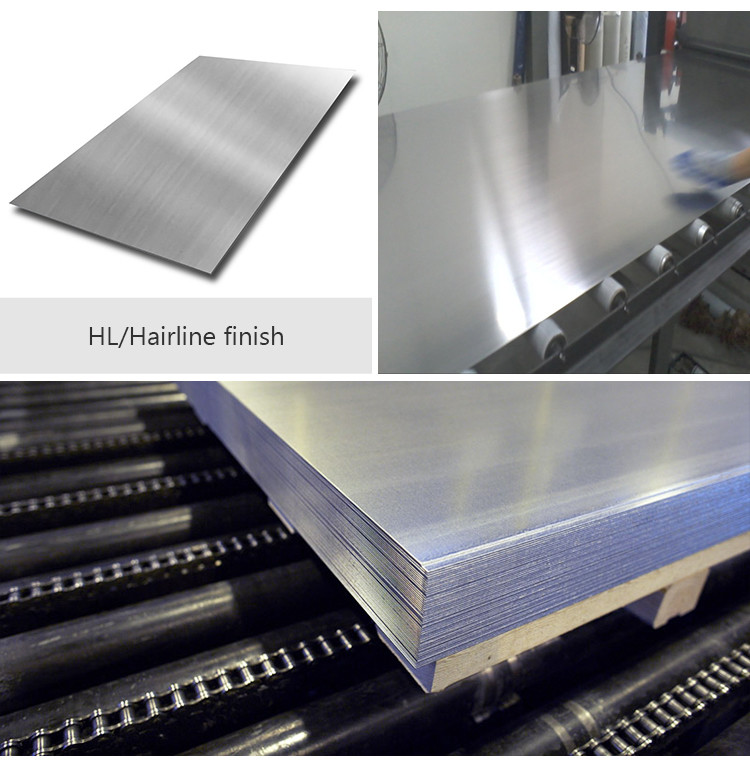 1.2mm 202 304L Stainless Steel Sheet Mill Edge DQ DDQ SUS 316L 430 439 441 409