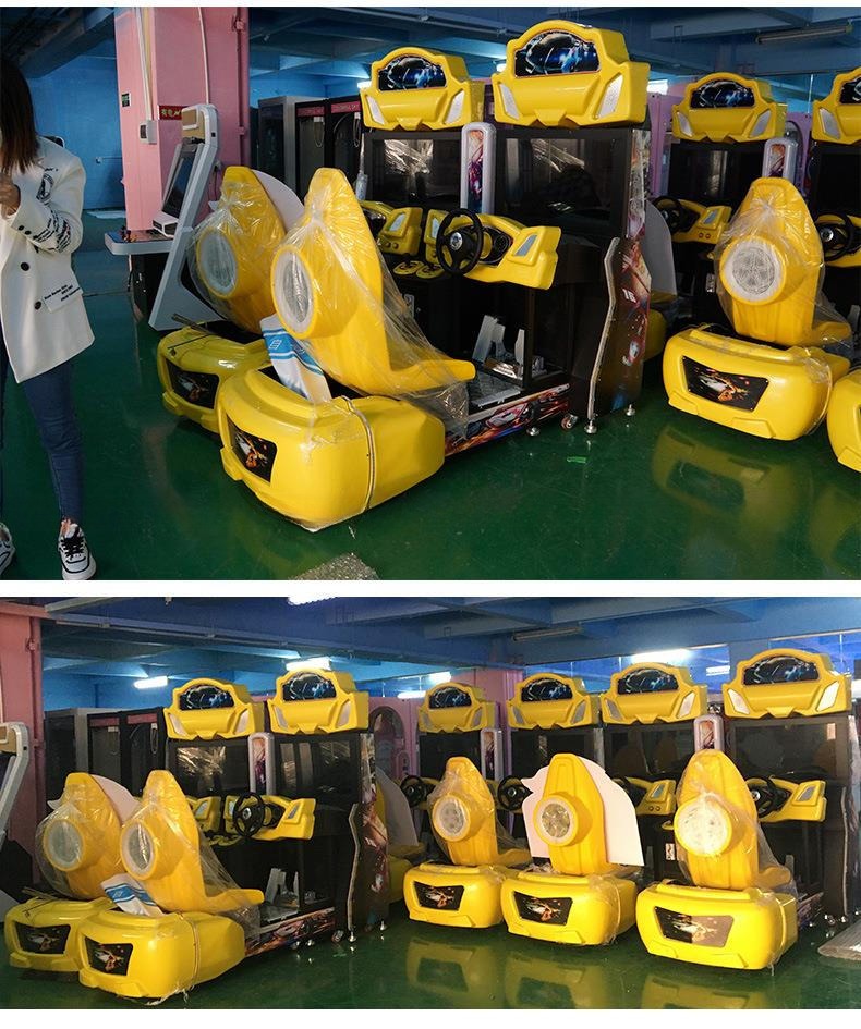 Amusement Parks Car Racing Game Machine 3D Attractive Out Run Arcade Machine