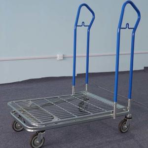 Buy cheap Warehouse Logistic Heavy Duty Material Handling Trolley For Cargos product