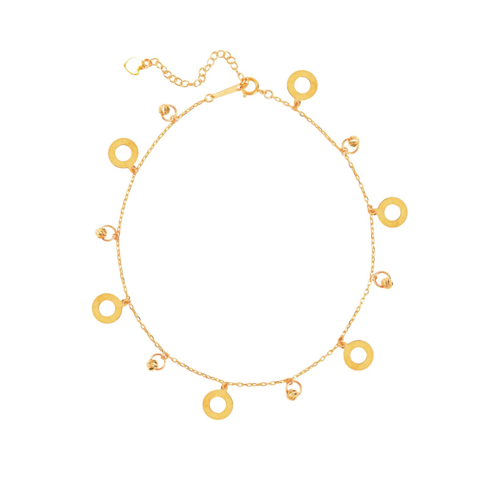 Custom 18K Gold Anklets: Personalized Name and Initial Jewelryustom Name and Initial Designs