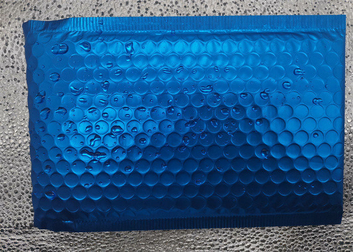 Multi Sizes Blue Shipping Bubble Mailers Padded Aluminum OPP Materials