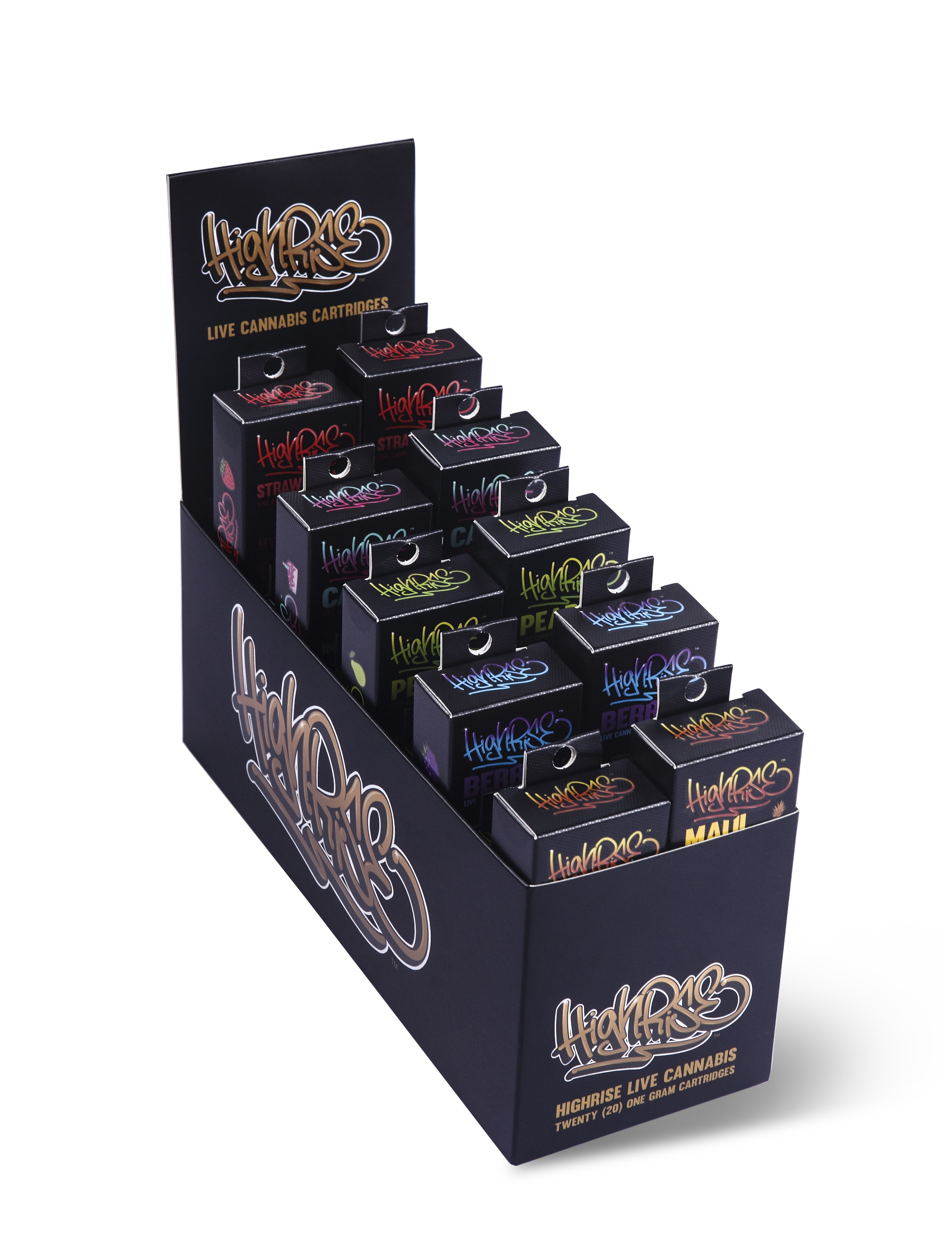 Matt Lamination Paper Vape Cartridge Box With Display Window