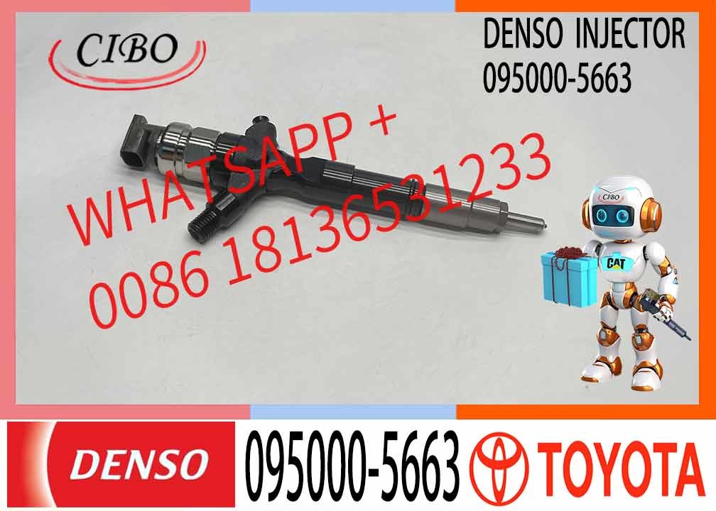 Fuel Injector Spare Parts OEM Number 095000-5663 23670-30050 095000-5880ELIC With Engine Isbe Diesel Injector Injection