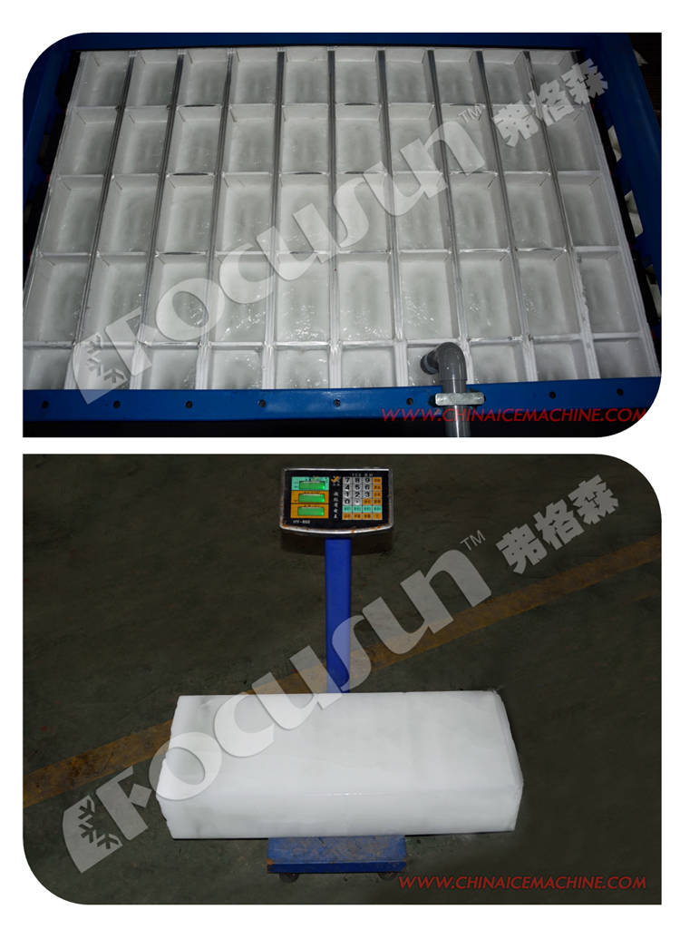 12 Tons Per Day Industrial Block Ice Making Machine for Large Scale Ice Production
