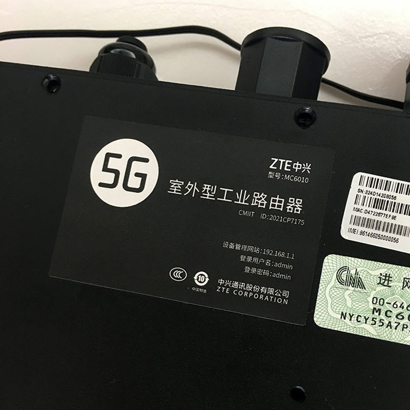 ZTE MC6010 3G 4G 5G Industry Hotspot Wireless WIFI CPE Routers Factory Office Outdoor Industrial CPE Router