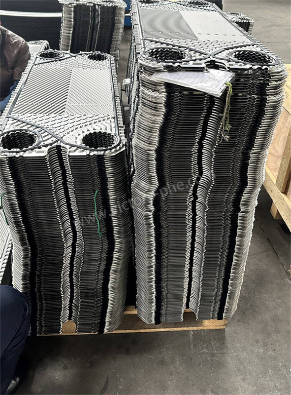 Clean Heat Exchanger Plate Chevron Plate Pattern SGS