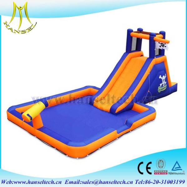 Hansel 2017 hot selling commercial PVC outdoor inflatable play area bounce house