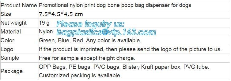 High Quality Eco-friendly Degradable Fashion With Printing Doggy Pet Dog Waste Poop Bags, Eco friendly pet dog waste poo