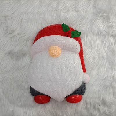 EVA Plastic Outdoor Gnome Christmas Porch Light Cover Holiday Home Decor
