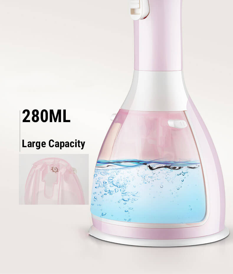 25s Heat Up Time Anti-Drip Light Travel Garment Steamer for Wrinkle-Free Ironing
