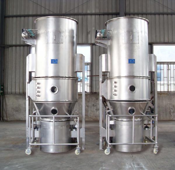 Quality Pharmacy Dust Collect Fluidized Granulating Machine With Releasing Hole for sale