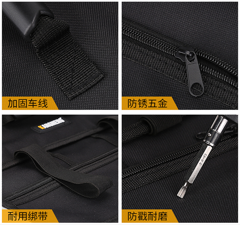 Multifunctional Canvas Tool Bag Thickening Belt For Electrical Fanny Packing
