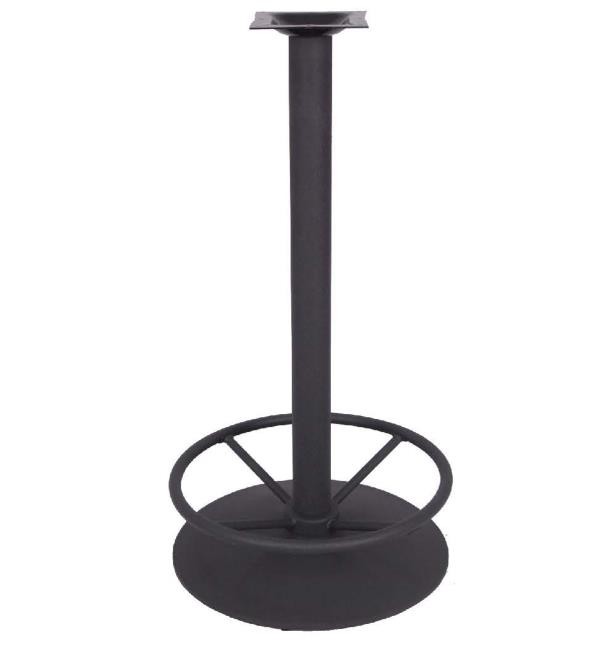 Metal Table legs Eco Friendly Black Wrought Iron Coffee Table Base Steady For Bistro