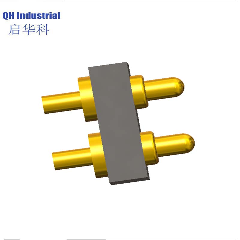 2Pin Portugal Ce Standard Telecom Connector Magnetic Cable Connector Magnetic spring loaded pin Connector