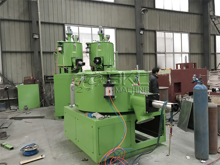 500L Plastic Raw Material Mixing Machine High Speed For Pvc Compounding