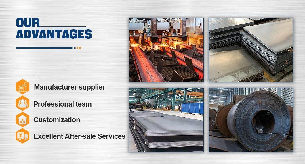 Ss400 Hot Rolled Carbon Steel Manufacturer Low Carbon Steel Plate