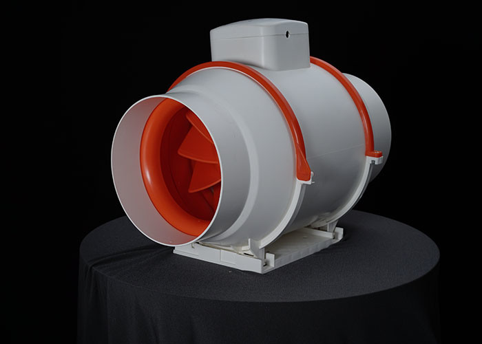Lightweight Duct Exhaust Inline Bathroom Extractor Fan Impeller ODM