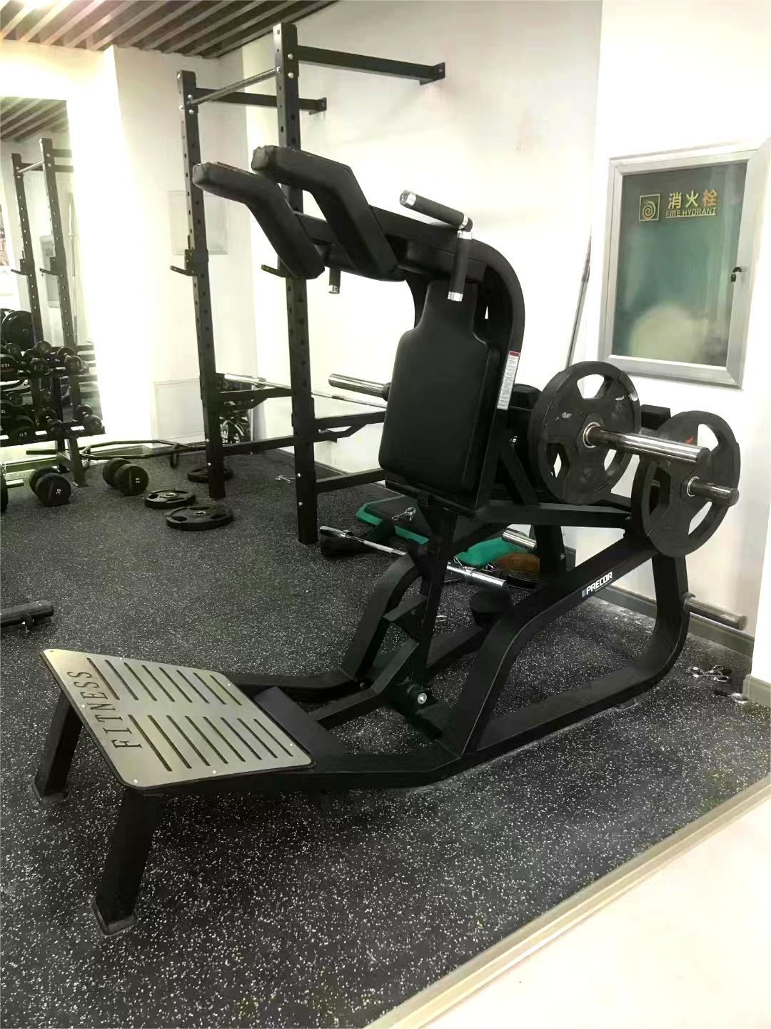 Commercial Gym Machine for Leg Exercise Steel Hack Squat Machine Medium Loader Bodybuilding Tool