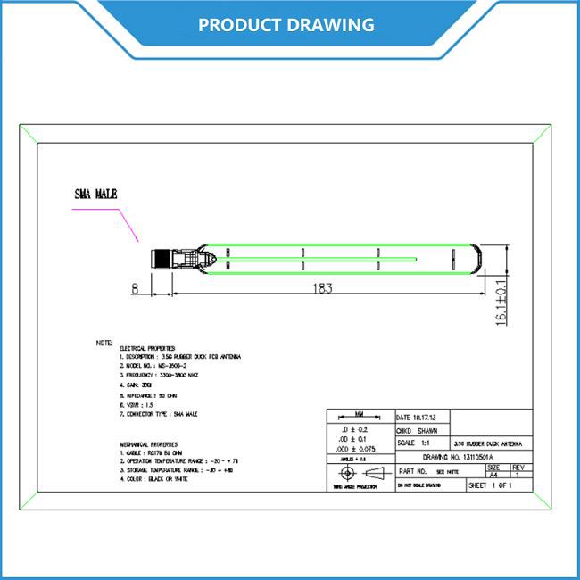 3500MHz 5G Antenna