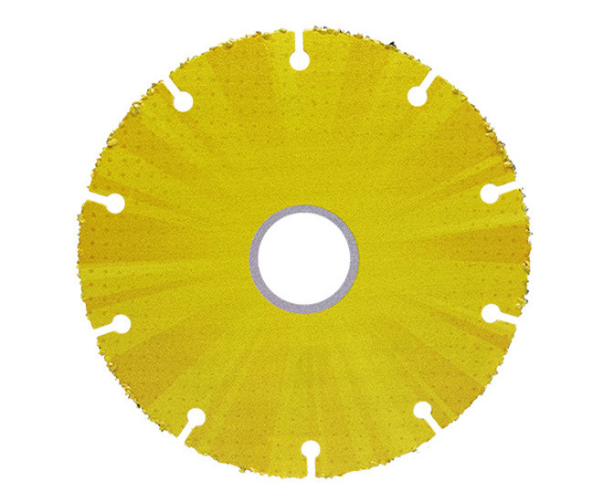 Deyi 115mm Circular Alloy Saw Blade With Grit Cutting Wood With Nail