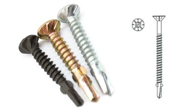 Galvanized SS304 M2 HDG Hex Head Self Drilling Tapping Fasteners