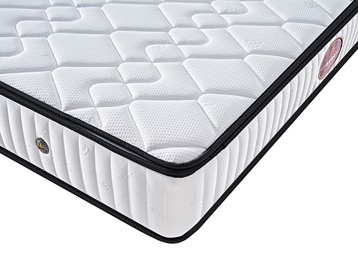 3D Fabric High Resilience Cool Gel Memory Foam Mattress Queen Size Anti Allergy