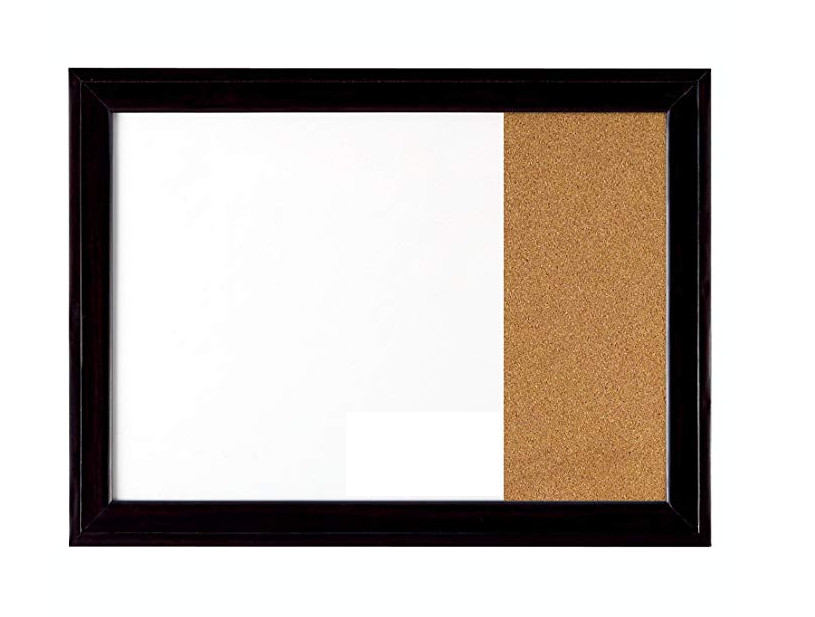 Wall Hanging Magnetic Cork Notice Board , Small Cork Bulletin Board