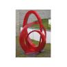 Buy cheap Public Park Stainless Steel Sculpture Red Painted Abstract Metal Sculpture from wholesalers
