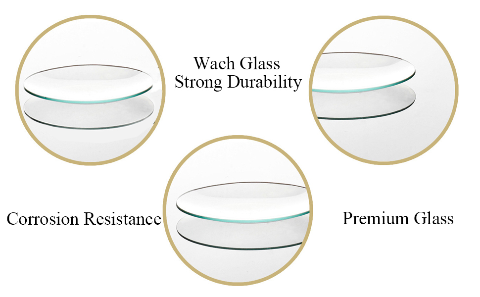 Cover Lids for Beakers Flasks Evaporation Dish Polished with Ground Edges
