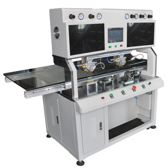 Pulse Heat Large Size Acf LED TV Bonding Machine Touch Screen Button Operation