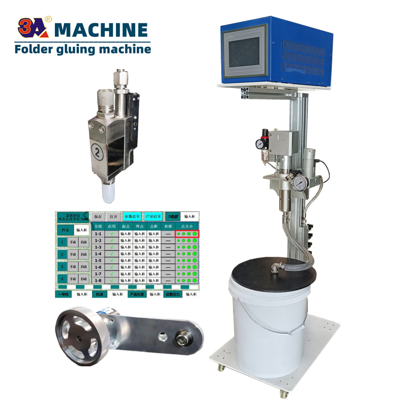Automatic Box Folding Gluing Machine Accessories for Pasting Machine Box Folder Gluer