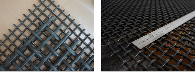Diamond Hole Decorative Wire Expanded Wire Curtain Mesh Customized Size