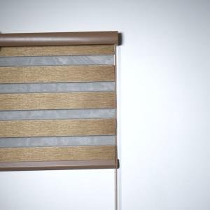 China 100% Polyester Roller Curtain Zebra Blinds For Living Room on sale