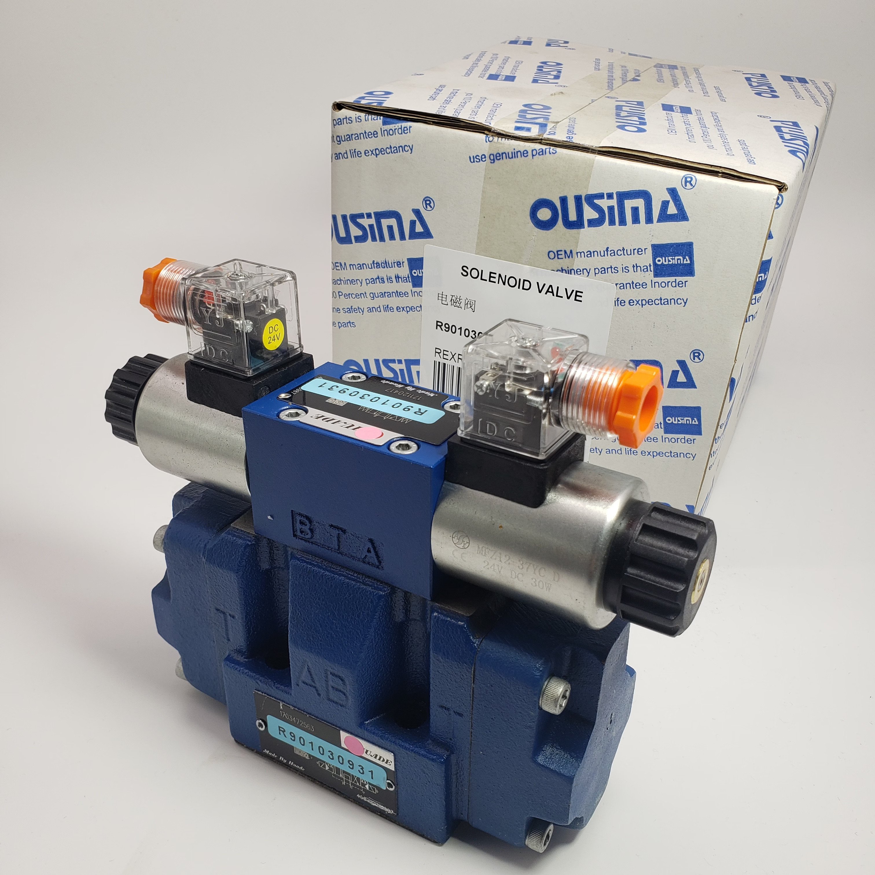 Machine Parts Solenoid Directional Valve R901030931 For Rexroth